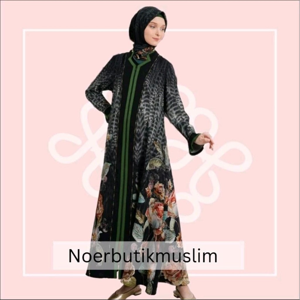 HIKMAT FASHION ORIGINAL A5633-06 ABAYA HIKMAT NOERBUTIKMUSLIM