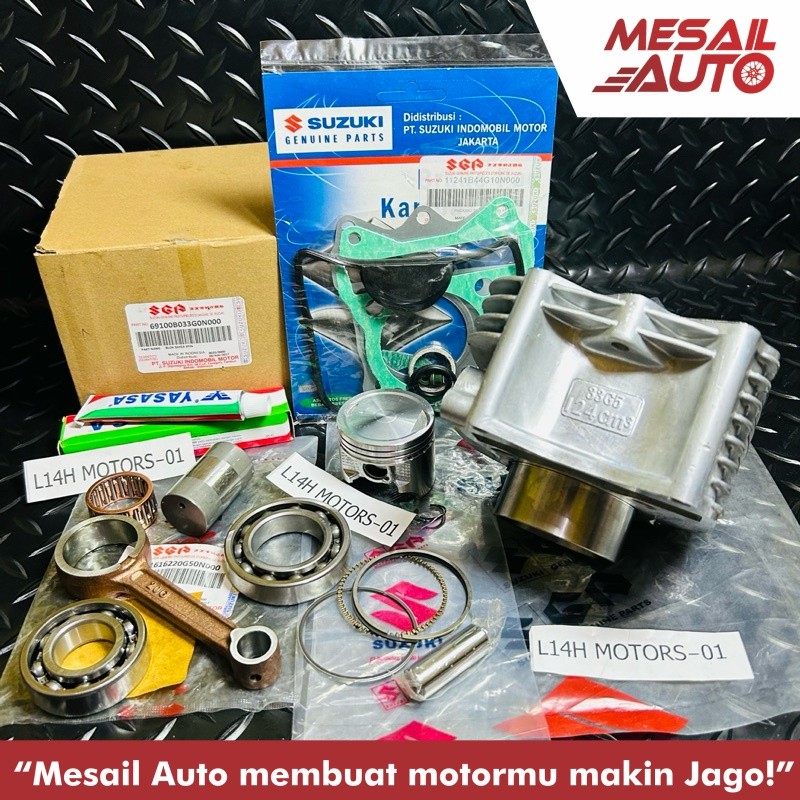 Paket Blok Seher+Stang Seher Suzuki Spin/Skywave/Skydrive