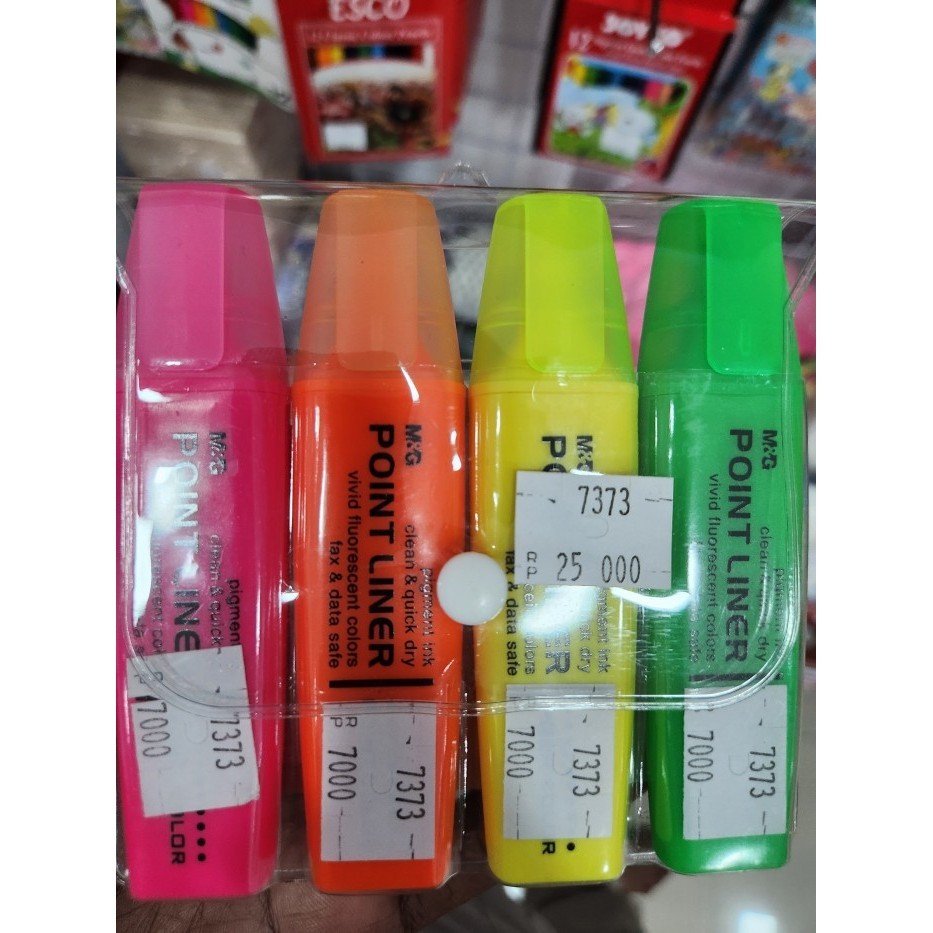 

STABILO/HIGHLIGHTER M&G POINT LINER ISI 4