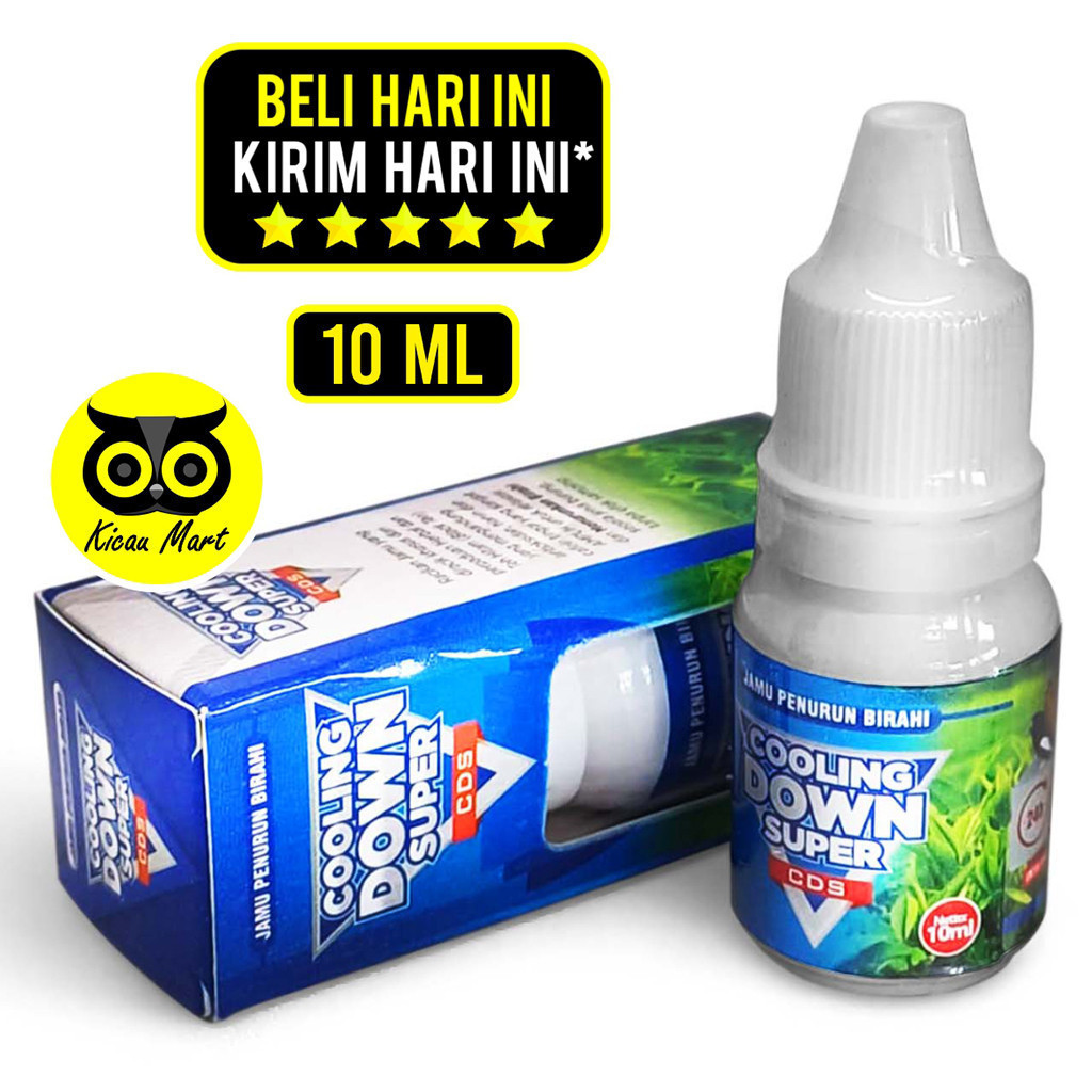 KICAU MART Obat Turun Birahi Burung CDS Cooling Down Super Biojanna Bio Janna Jamu Penurun Birahi Bu