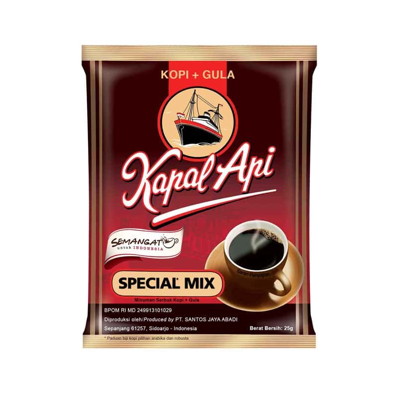 

Kopi Kapal Api Special Mix Renceng 1 PCS /Kopi Kapal Api Special Mix 1 PCS/Kopi Hitam Tubruk KPL070