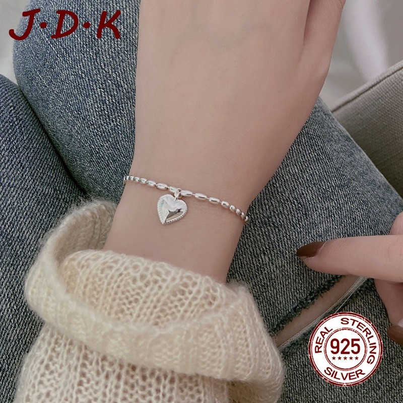 JDK 925 Beras Perak Cinta Gelang Anak Perempuan Sekolah