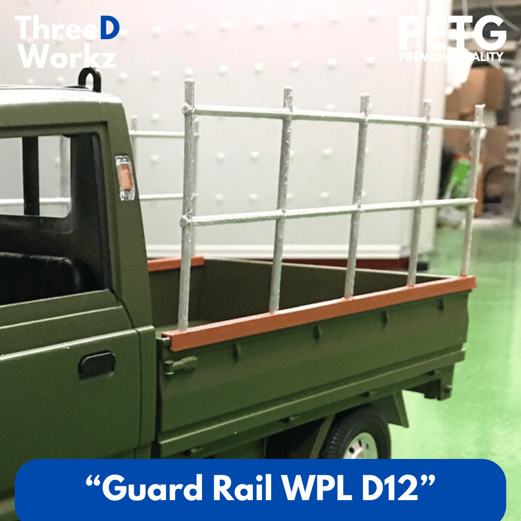 GUARD RAIL/PAGAR BAK UNTUK RC WPL D12 1:10