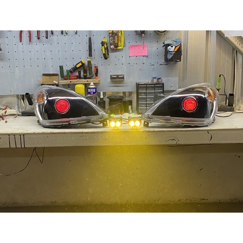 HEADLAMP XENIA AVANZA LAMA CUSTOM PROJIE BI-LED