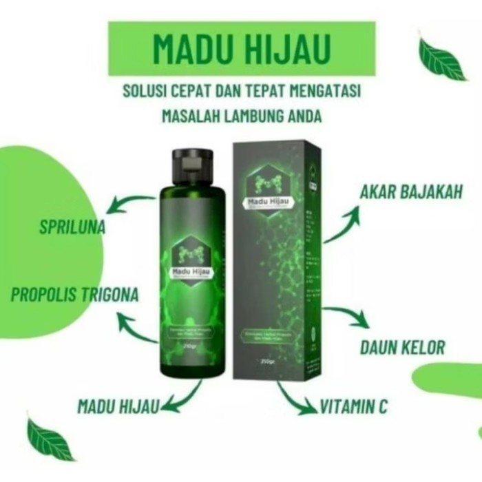 

Madu Hijau Herbal - Solusi Ampuh Redakan Sakit Maag, Kembung, Asam Lambung Naik & GERD