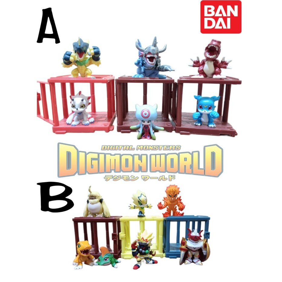 Bandai Action Figure THE DIGIMON New Collection set 6 - A.DIGIMON