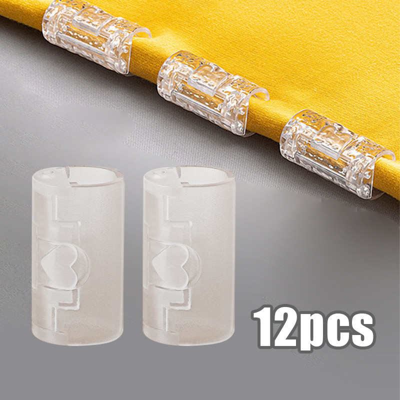 12pcs Penjepit Sprei Kasur Anti Geser Jepit Sprei Kasur