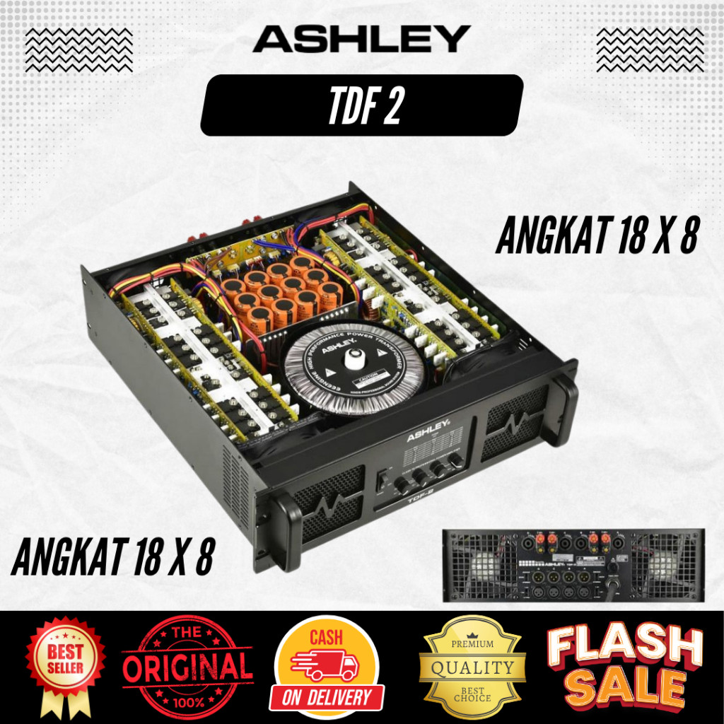 Power Amplifier Ashley TDF 2 Class TD
