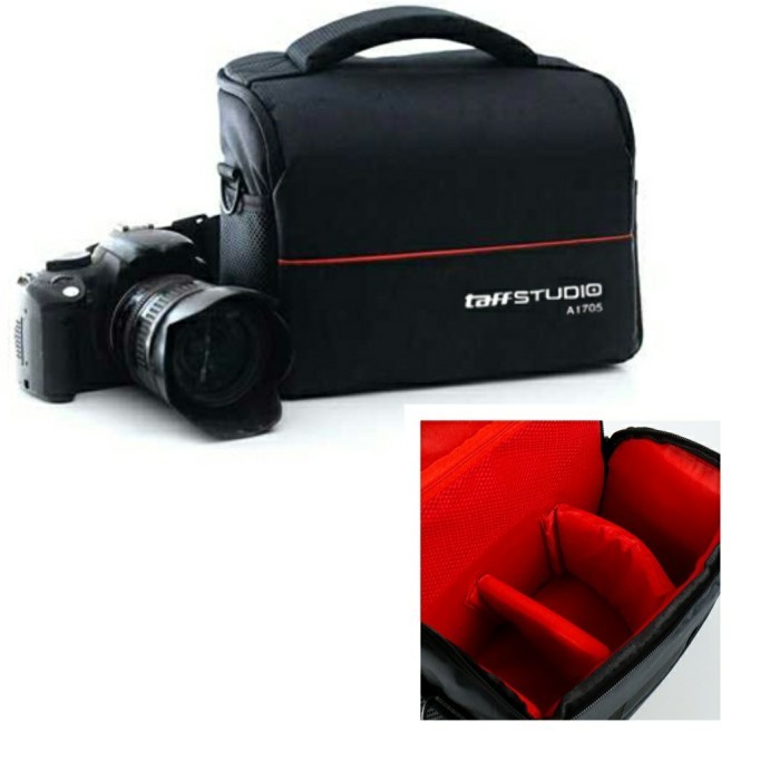 Camera Bag Tas Selempang Kamera DSLR for Canon Nikon Sony Sling Bag