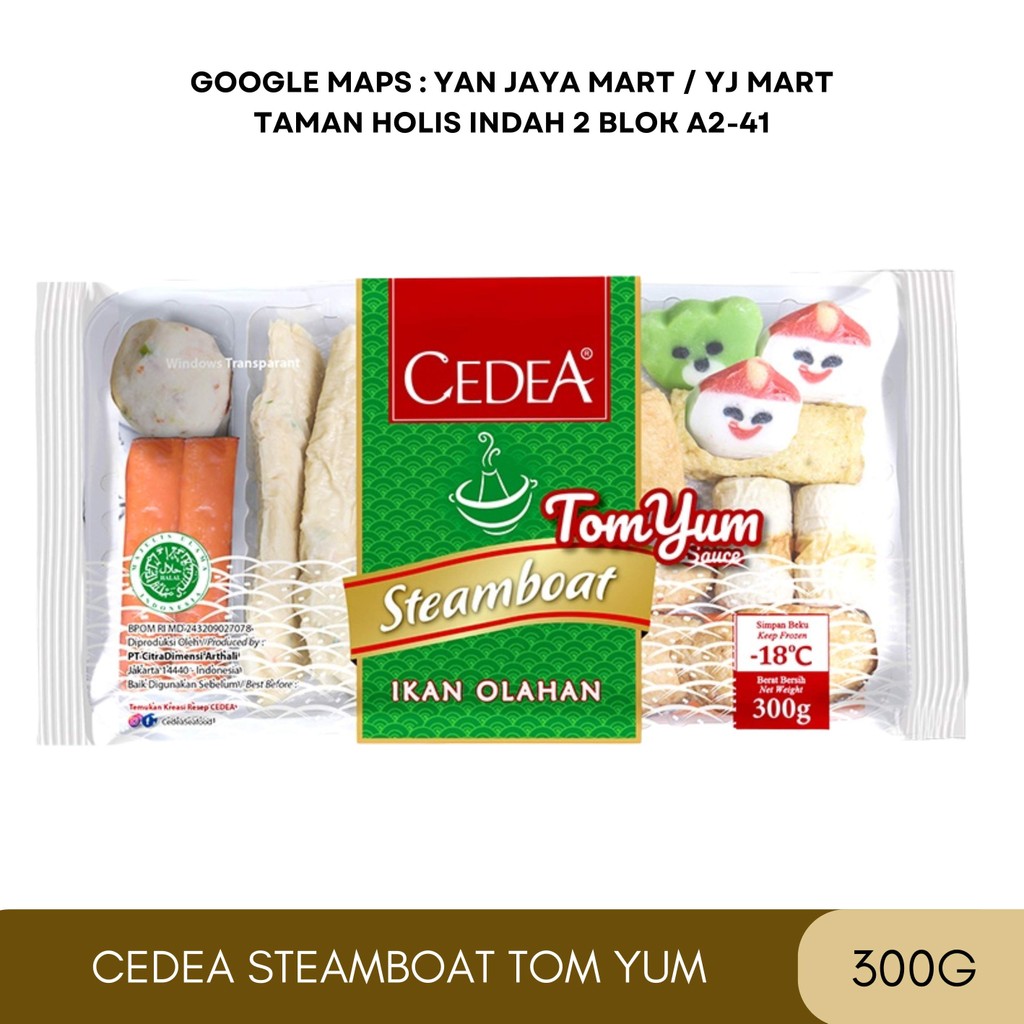 

Steamboat Set Tom Yum Steamboat Tomyam Cedea [300g]