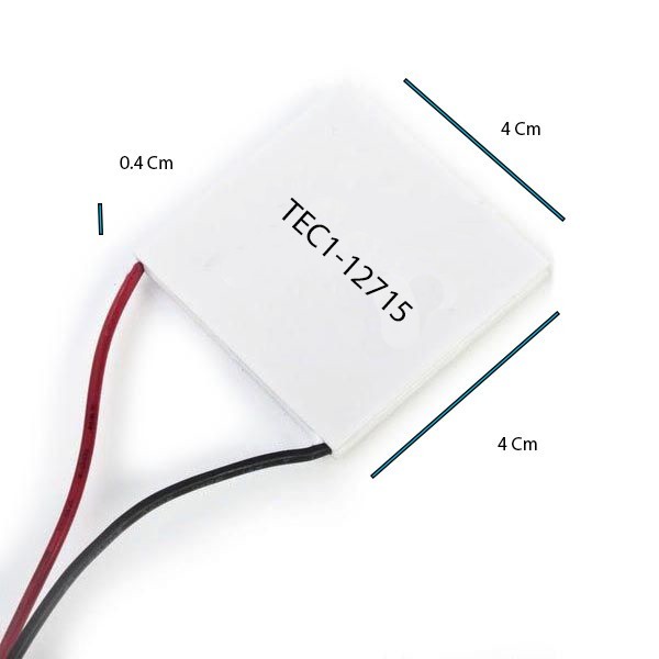 

LARIS -TEC1-12715 Peltier Thermoelectric TEC 12V 15A TEC1 12715 Pendingin TEC