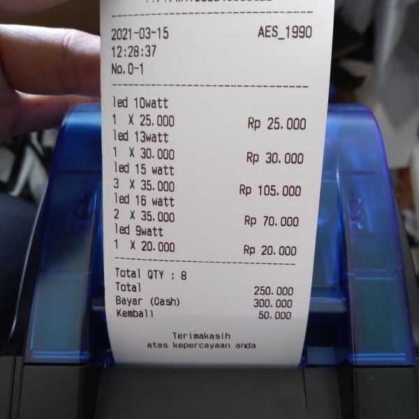

best -1 DUS (200 Pcs) Iware 57x30 Kertas Thermal Roll Struk Kasir 57 x 30