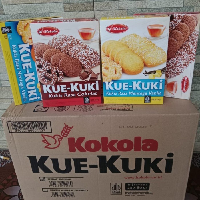 

KOKOLA KUE KUKI 1 dus isi 24 pcs