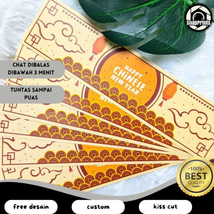 

SP Print Cetak Paper Belt Imlek Chinese New Year Paperbelt Gong Xi Fa Cai Free Desain A3+