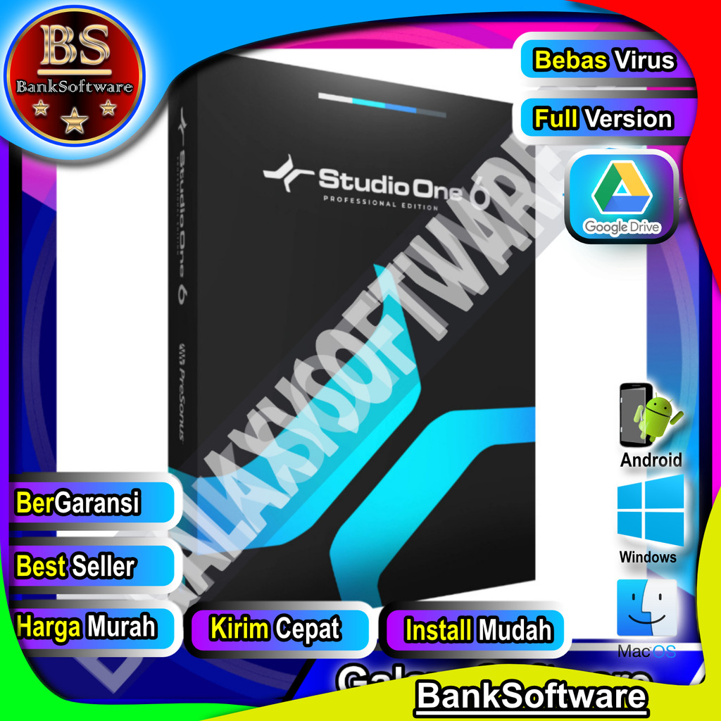 Studio One Pro v7.1.0 2025 Windows [Full Version] software produser musik populer - Bank Software