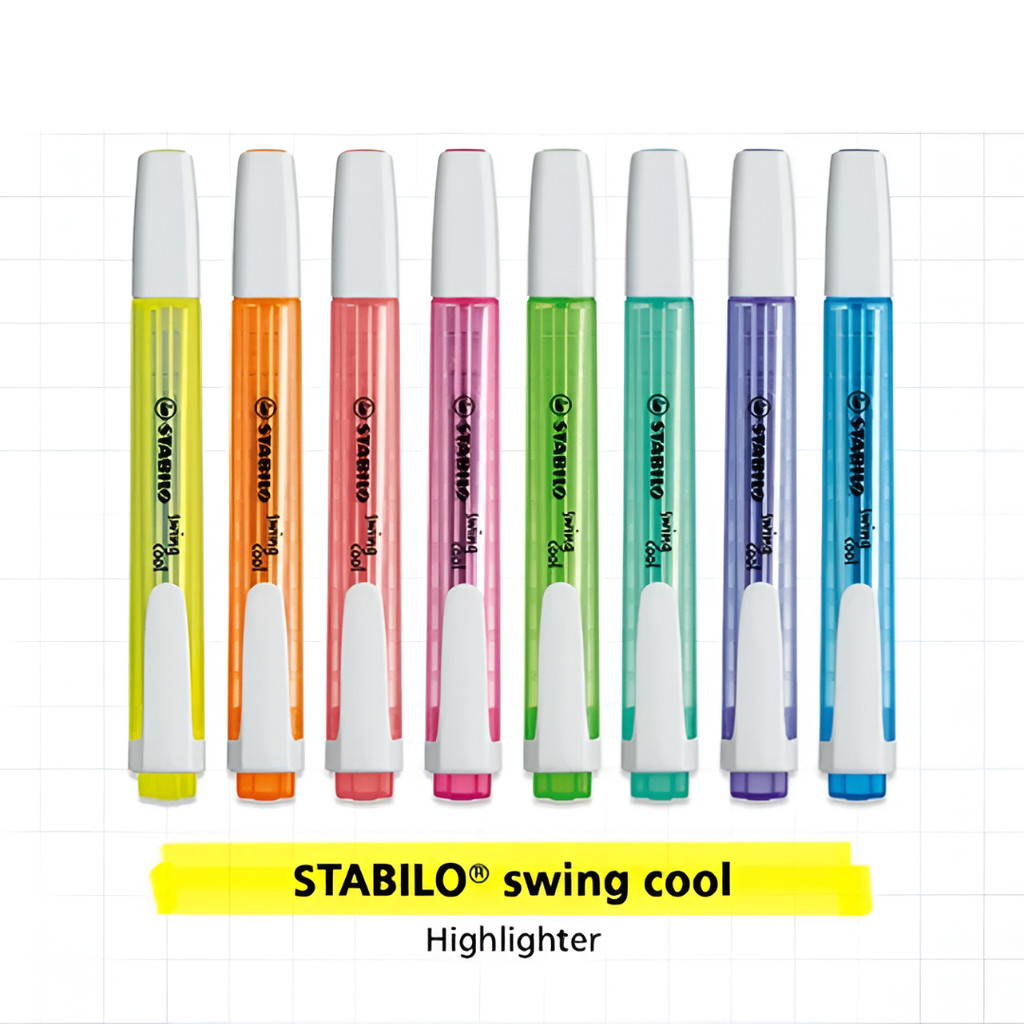 

Highlighter Stabilo Penanda Berwarna Stabilo Swing Cool