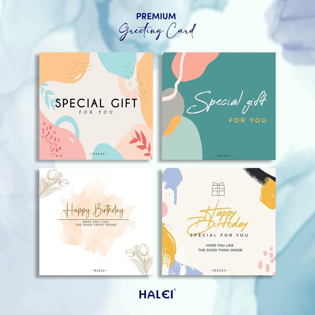 

Greeting Card | Kartu Ucapan | HALEI | Premium Quality
