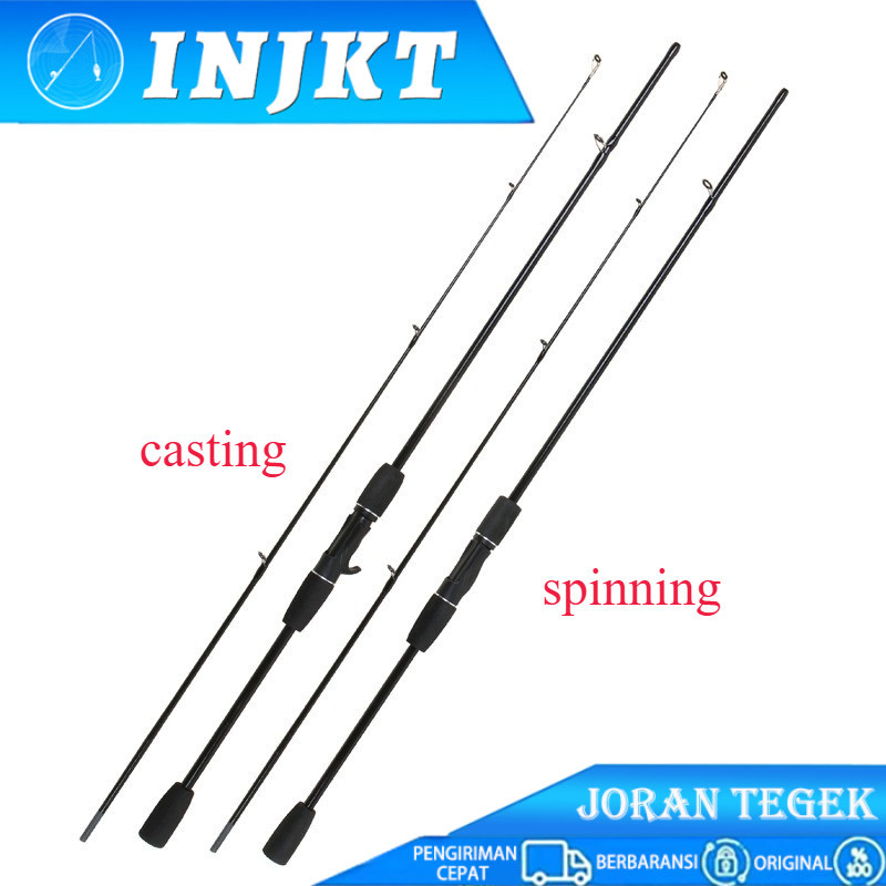 Joran Pancing 1.8M 2.1M Joran Pancing pancingan set lengkap joran tegek Spinning joran joran tegek 1
