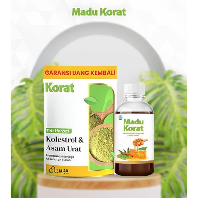 Madu Korat Penurun Kolesterol Dan Asam Urat Original