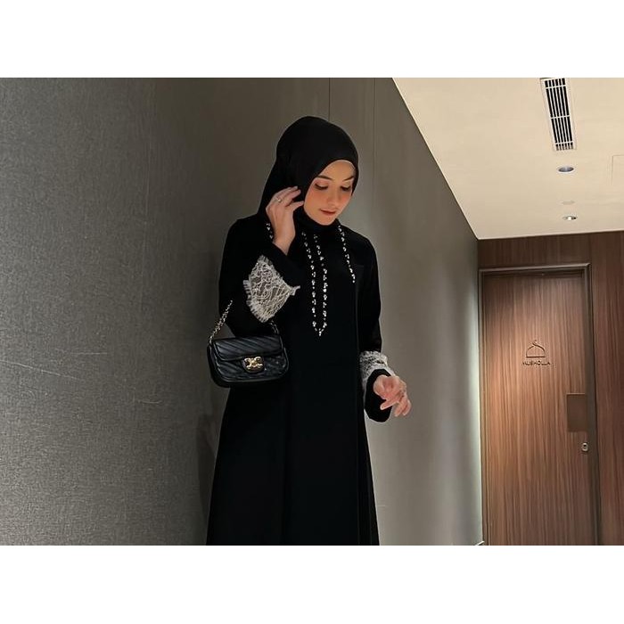 Kaleela.Id - Abaya Syafiaa Muslimah - Soft Green, S