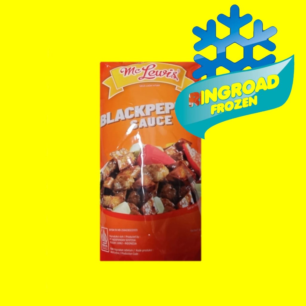 

MC LEWIS BLACKPEPPER SAUCE 1 KG