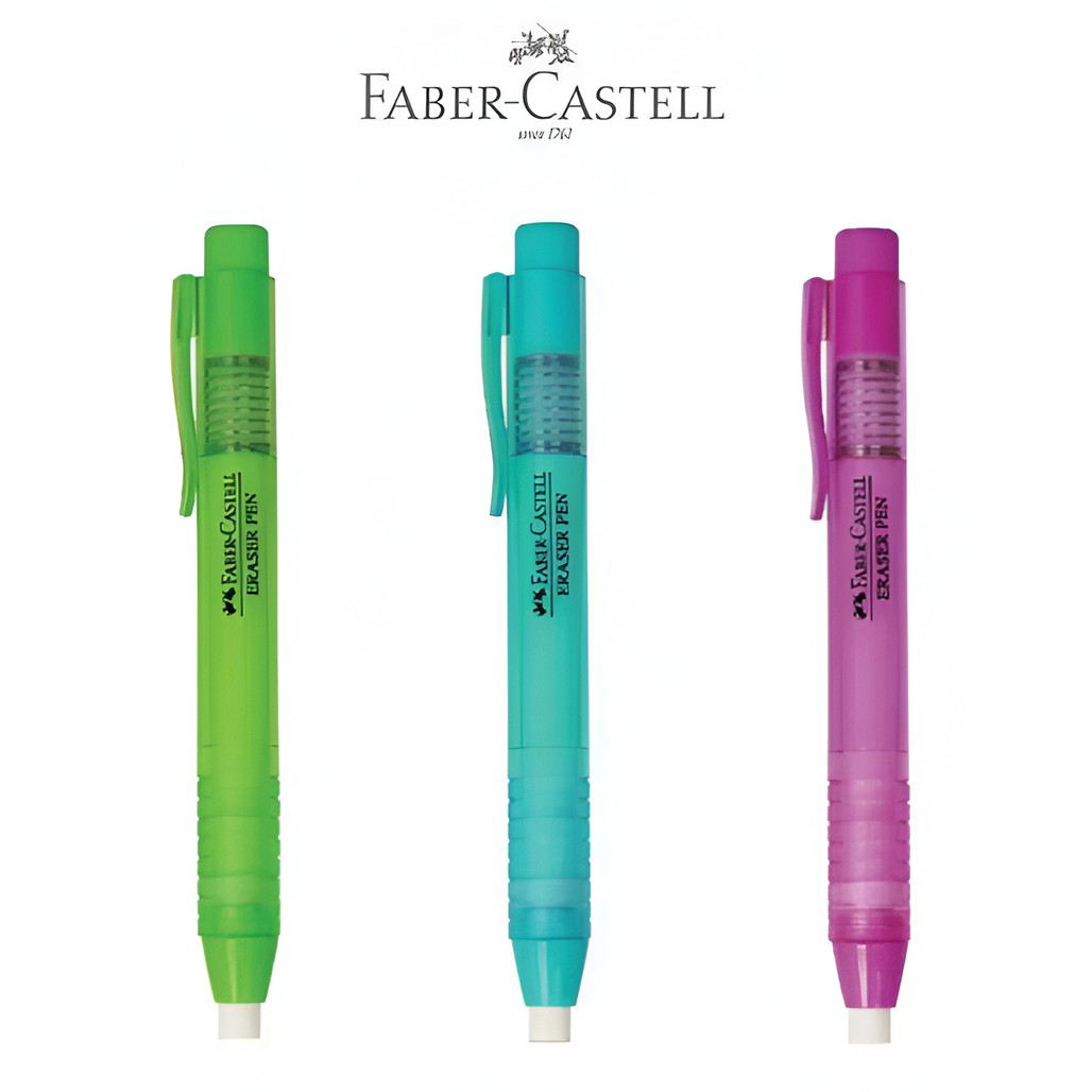 

Eraser Pen Faber Castell Penghapus Pensil Bentuk Pulpen / Penghapus Mekanik Bisa Diisi Ulang
