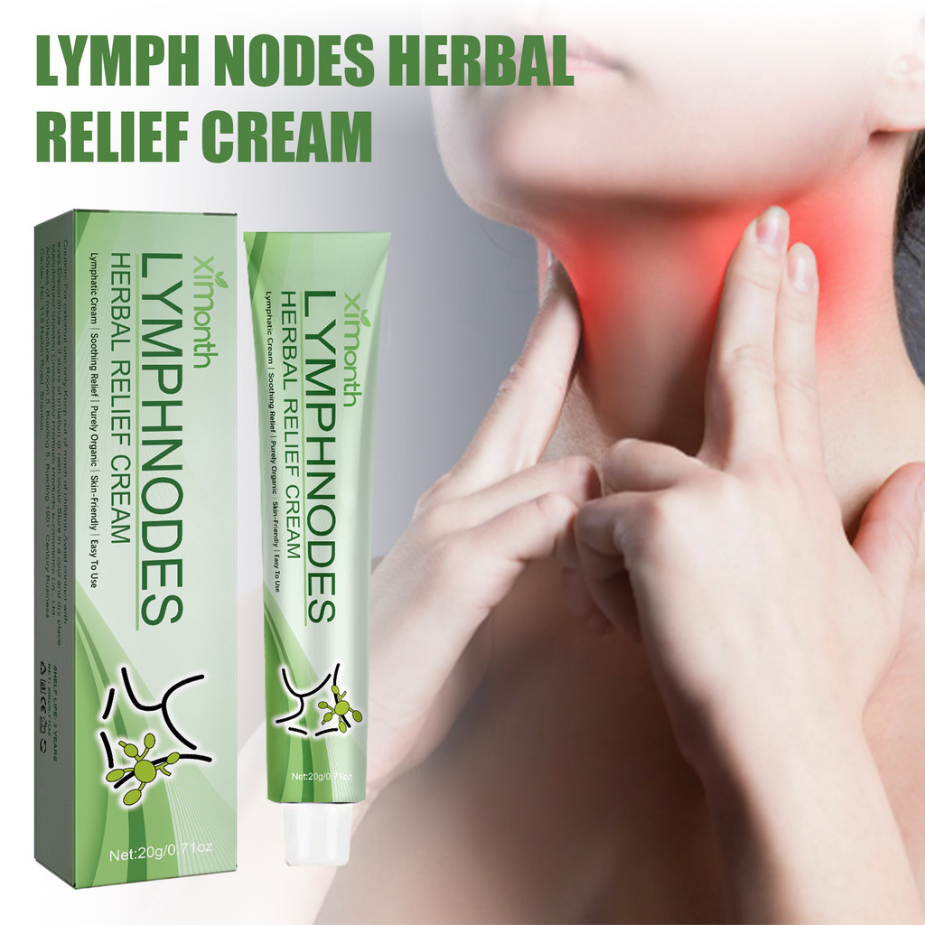 Ximonth Herbal Lymphatic Repair Cream Melemaskan Kemiskinan dan Swelling di bawah lengan dan leher, 
