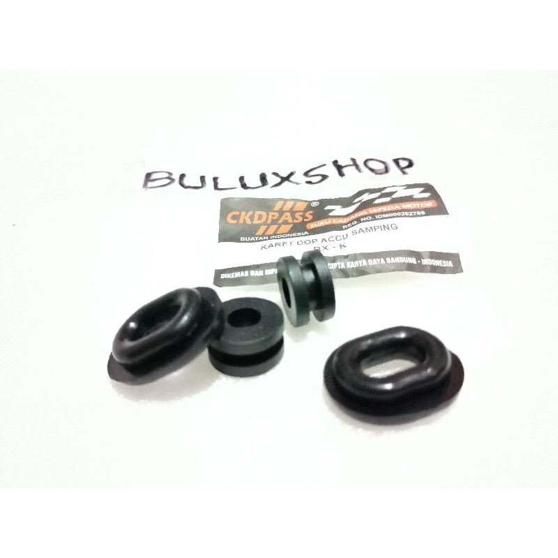 Karet Gromet Dudukan Dop Box Aki Accu Rxking Rx King Set
