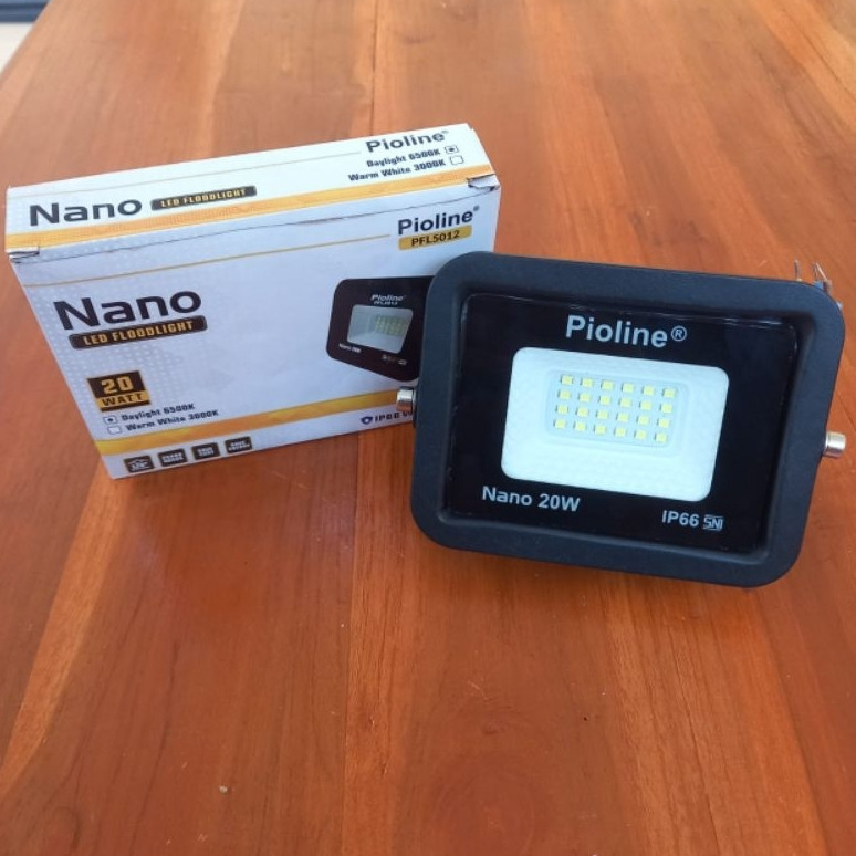 Lampu Sorot Tembak 20w 20W 20 Watt Pioline Lampu Sorot LED Flood Light Nano