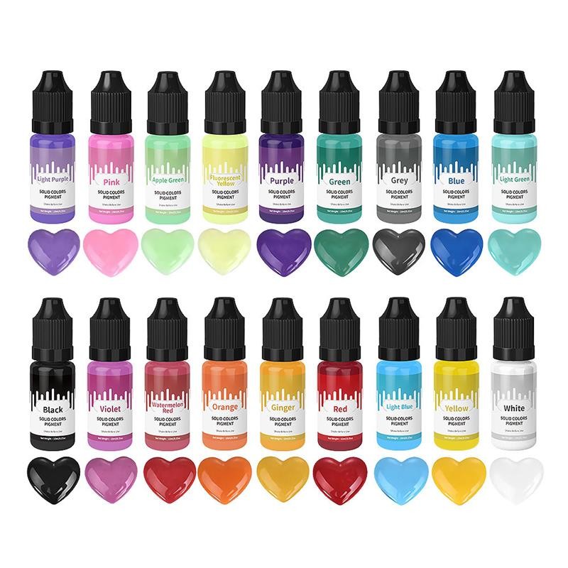 

10ml Solid Color Epoxy Resin Pigments Liquid Colorant Dye DIY Resin Dye For Resin Molds Handmade Making Crafts Jewelry Making