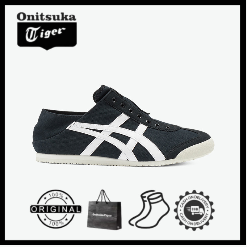 Onitsuka Tiger MEXICO 66™ PARATY Sepatu Kets Slip-On Hitam