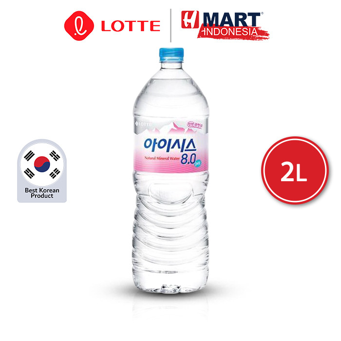 

LOTTE ICIS Natural Mineral Water - Air Mineral Murni Korea - Air Minum Dalam Kemasan 2 Liter