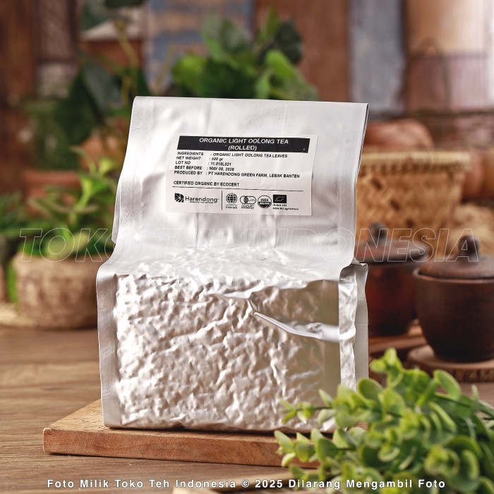 Banten Tea - Organic LIGHT Oolong Tea 500gr Teh Oolong Harendong