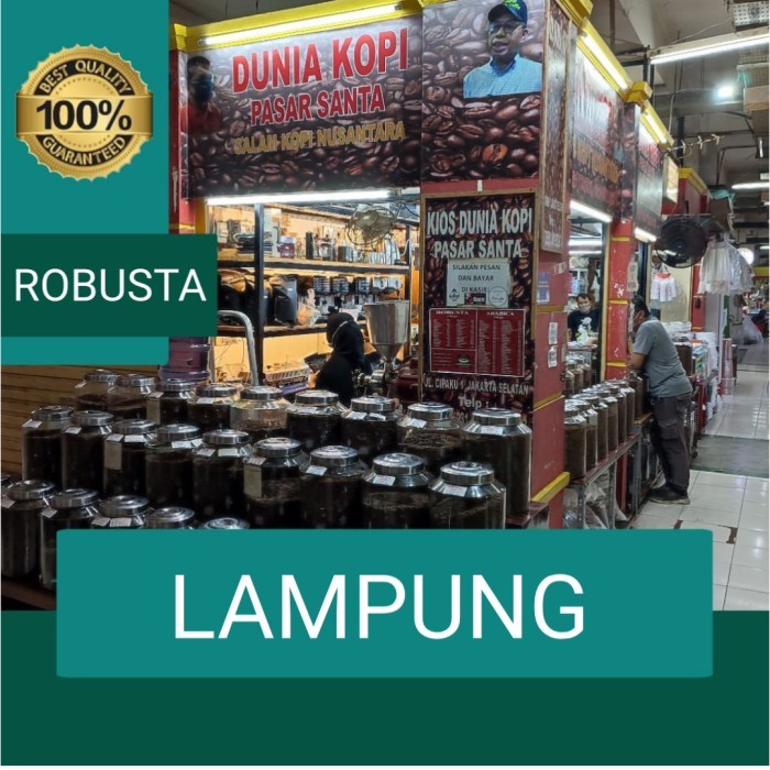 

Kopi Robusta Lampung 500 gram - Biji