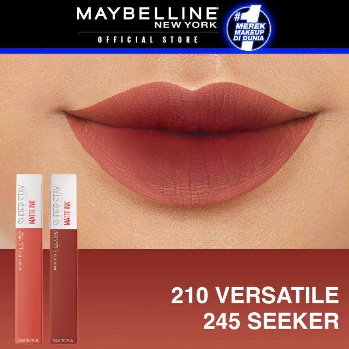 promo  -Maybelline Superstay Matte Ink Bundle - Versati+Seeker