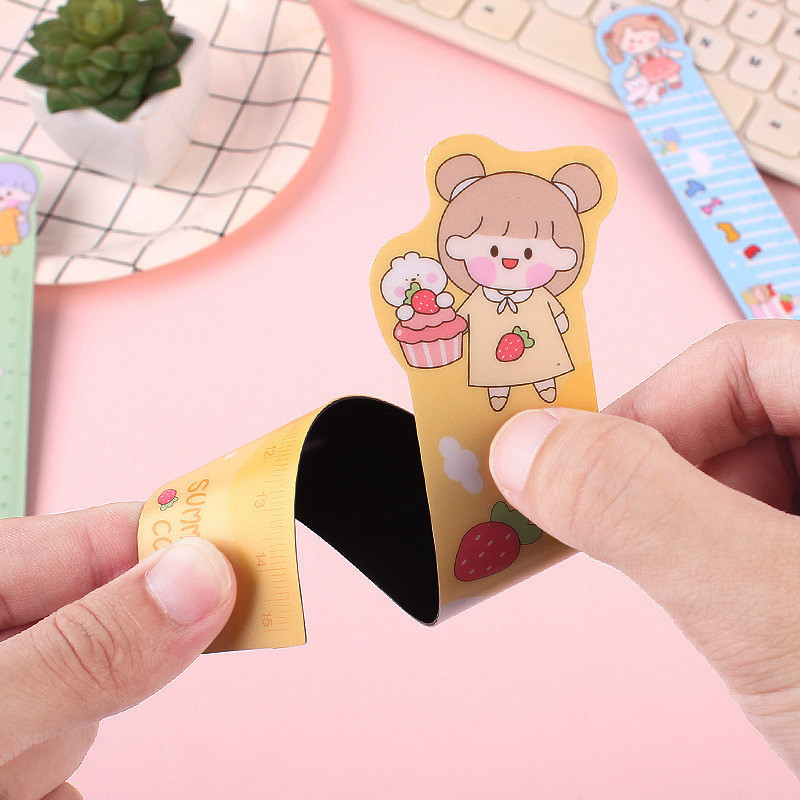 

Pengaris Lentur Flexible Magnet Motif Lucu Pengaris Anak Sekolah - 1024