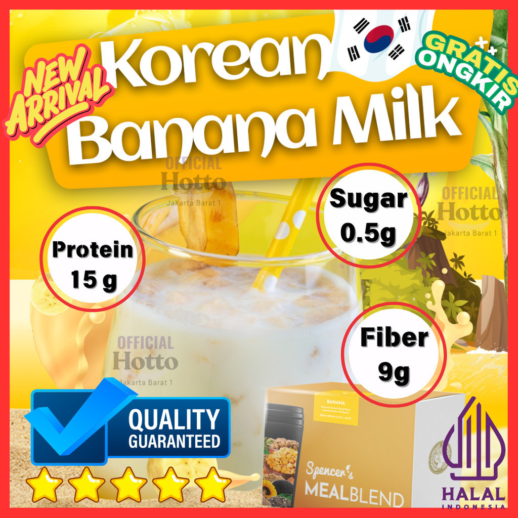 

PROMO!!! Spencer's MealBlend KOREAN BANANA MILK