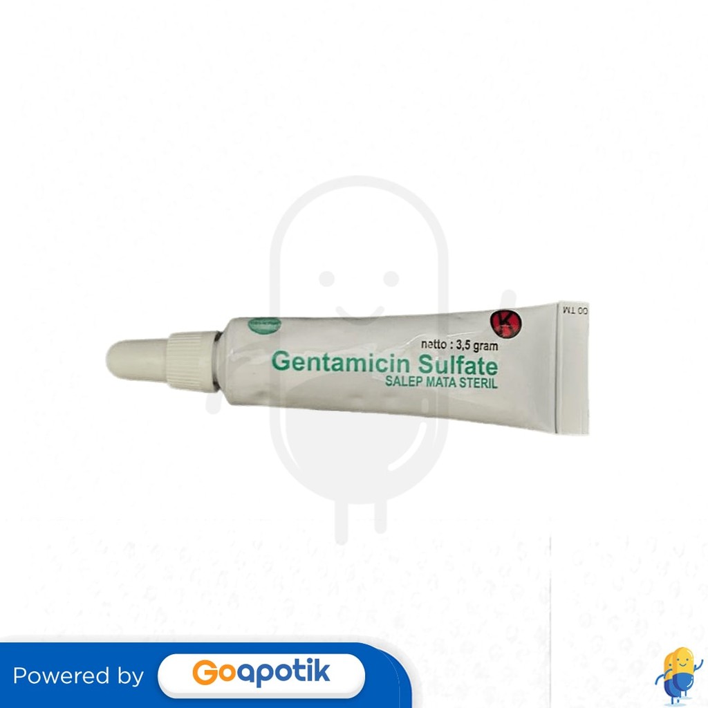 Gentamicin Erela 0.3% Salep Mata 3.5 Gram Tube