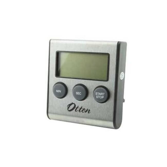 Otten Coffee - Digital Timer - Silver