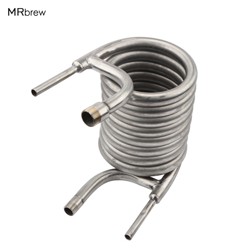 Stainless Steel Counterflow Wort Chiller Heat Exhanger Cooling Coil Brewing Equipment For Beer Homeb