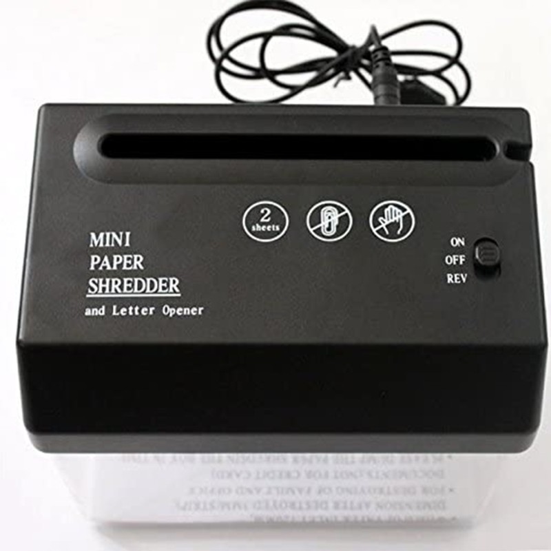 

Portable Mini Paper Electric USB Battery Operated Documents Paper Cutting Tool for Home Office