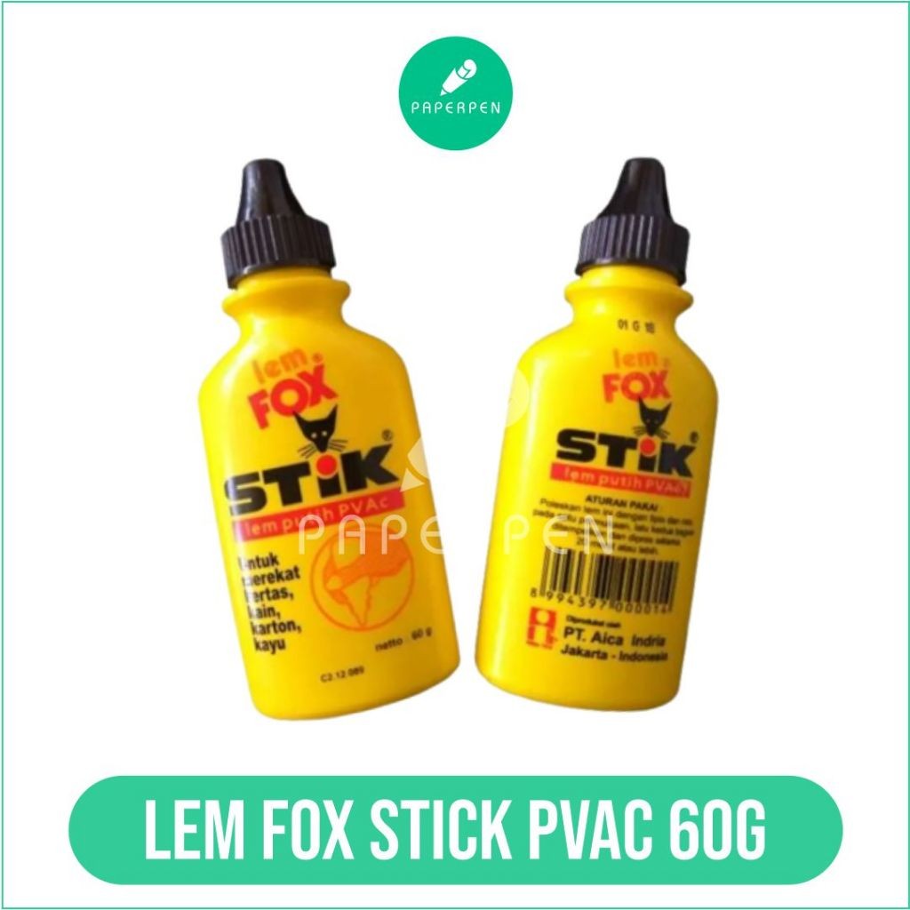 

(SN.ATK) Lem Fox Stick Pvac 60G/Lem Fox Stick