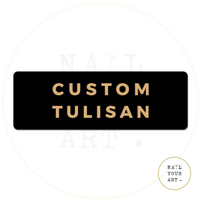 

RZ99 CUSTOM SIGN NAMA RUANGAN AKRILIK - Custom Tulisan Sign Board Akrilik - DOUBLE TAPE