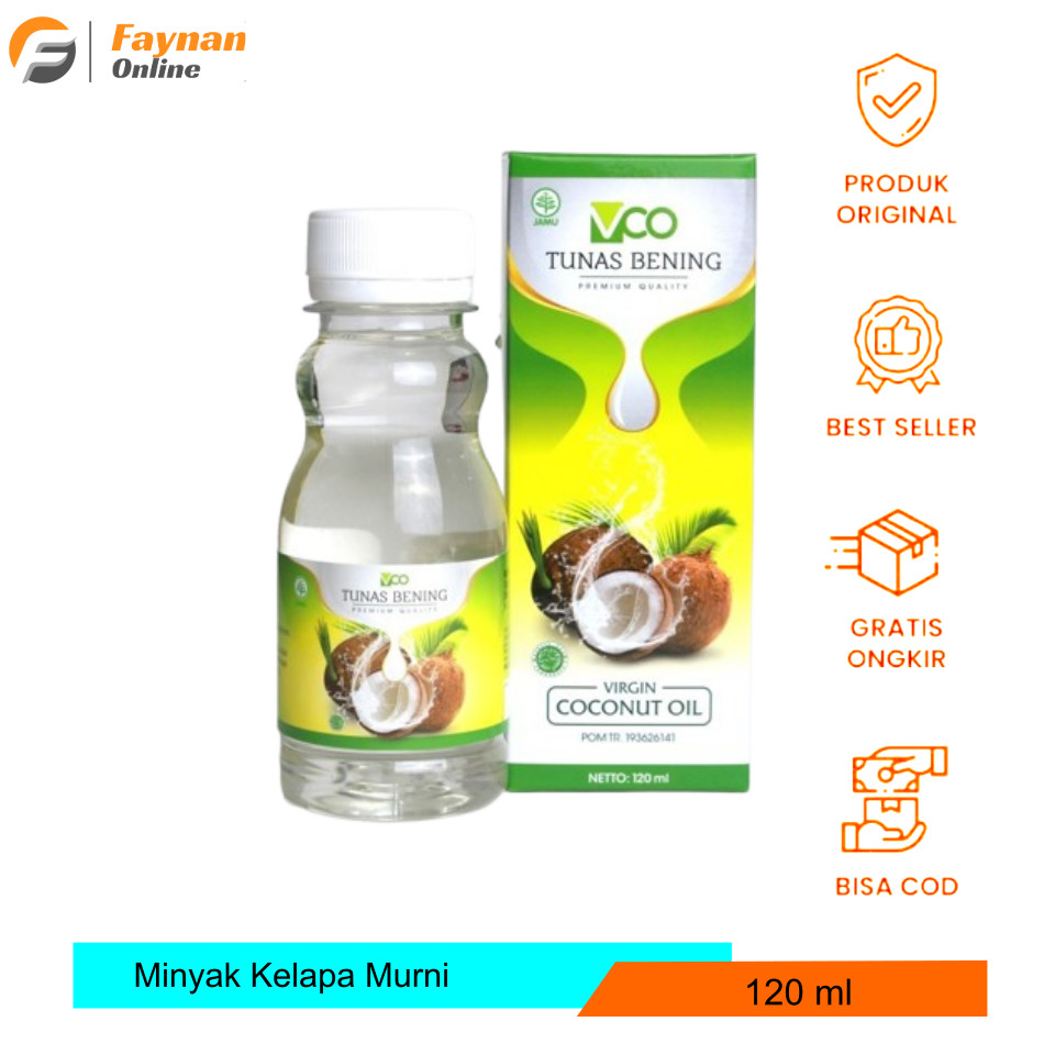 

VCO Tunas Bening Minyak Kelapa virgin coconut oil 120 ml