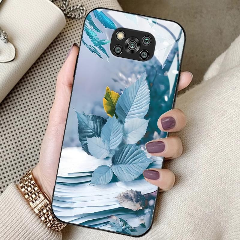 Hard Case For Poco X3 Pro X5 5G C31 C55 C65 M2 M3 M4 M5s M6 Pro 4G Kaca Tempered Silikon Belakang Ar