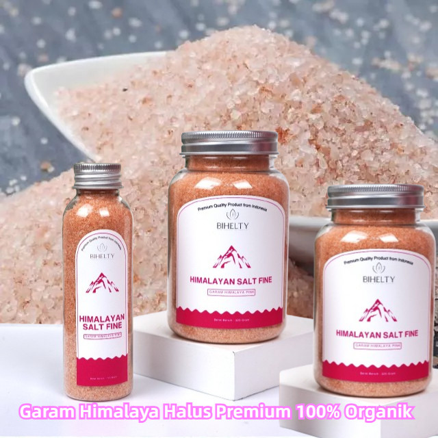 

Garam Himalaya Halus Premium 100% Organik Garam Himalayan Salt Pink Seasalt Garam Mpasi - Bihelty