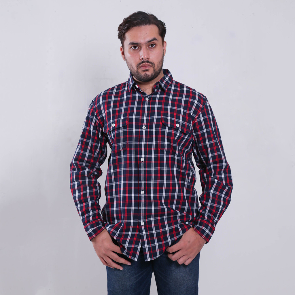 GABRIELLE KEMEJA LENGAN PANJANG PRIA SLIM FIT LB03355S