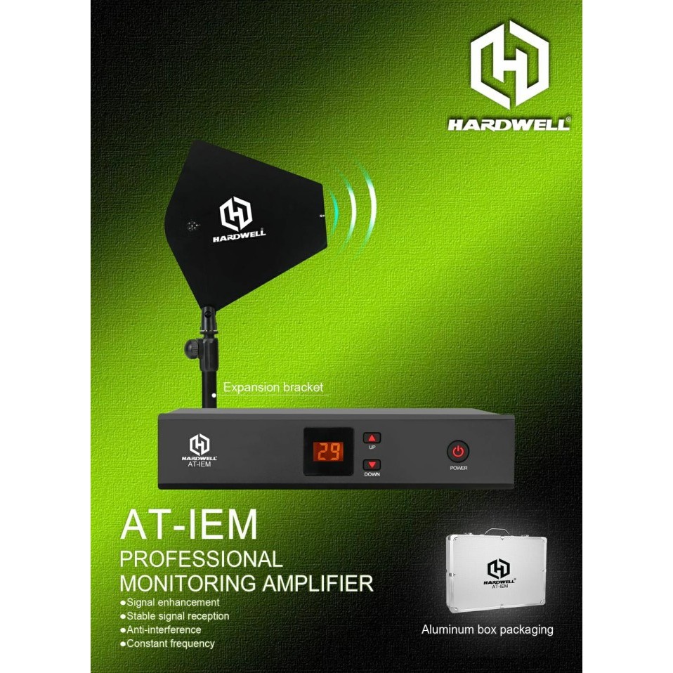 Hardwell Antena Sirip Hiu Ear Monitor AT IEM / MONITOR at iem ORIGINAL