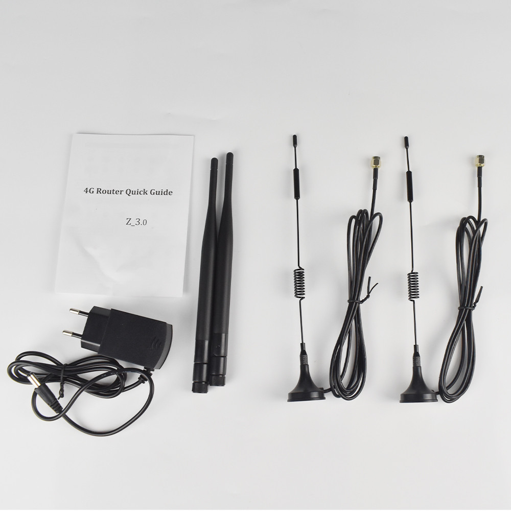 KuWFi 150Mbps 4G LTE Wireless WiFi Router DDNS Firewall Function RJ45 Port AP Repeater Mode Wall-Mou