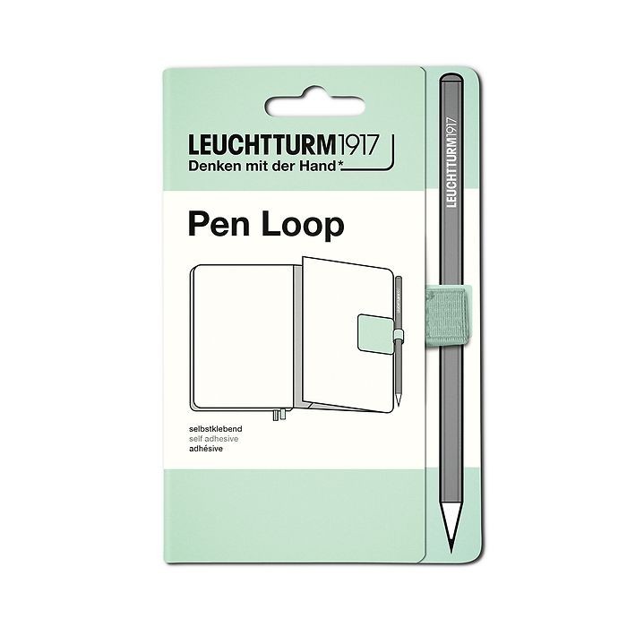 

[Premium]BEST LEUCHTTURM 1917 Smart Notebook Pen Loop/ Pulpen - Mint Green